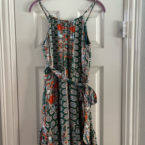 Pretty Garden Summer Dress Sz S - Picture 3 of 5